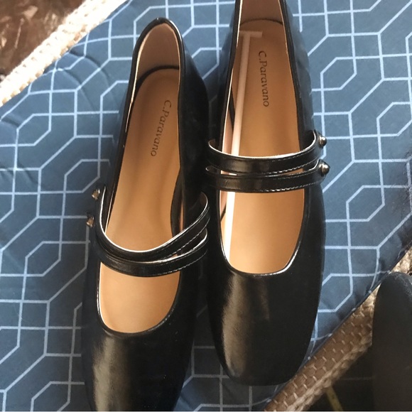 Paravano Mary Jane Shoes for Women | Women Flats Womens Square Toe Flats size 8 - Picture 4 of 11